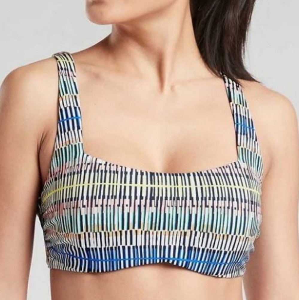 Athleta Prismatic Bikini Top 32B/C